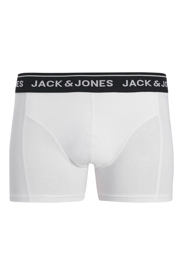 Jack & Jones Pack 3 boxers em algod&atilde;o azul