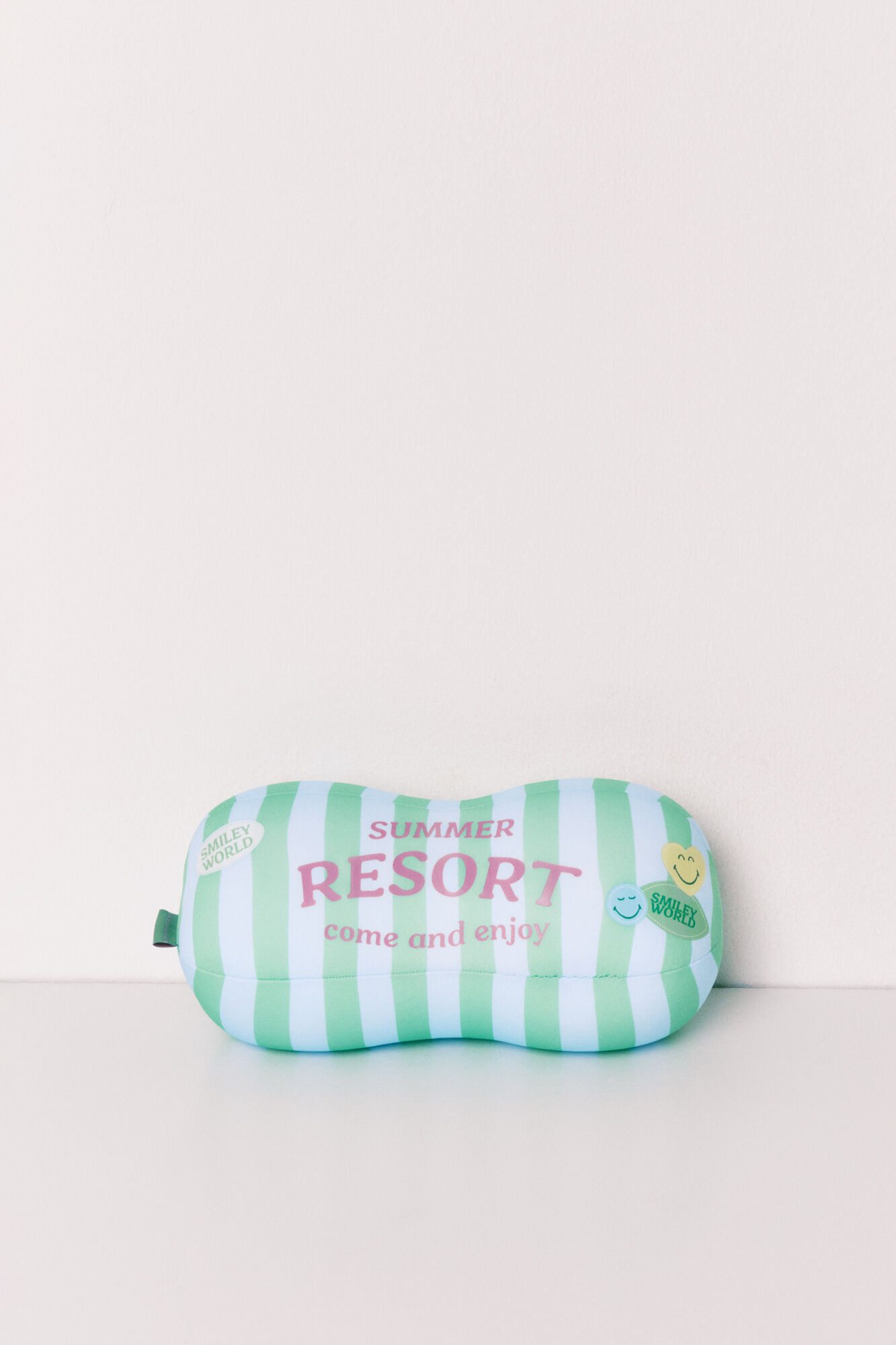 Women'secret Green striped SmileyWorld&reg; pillow