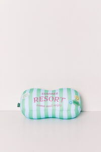 Women'secret Green striped SmileyWorld&reg; pillow