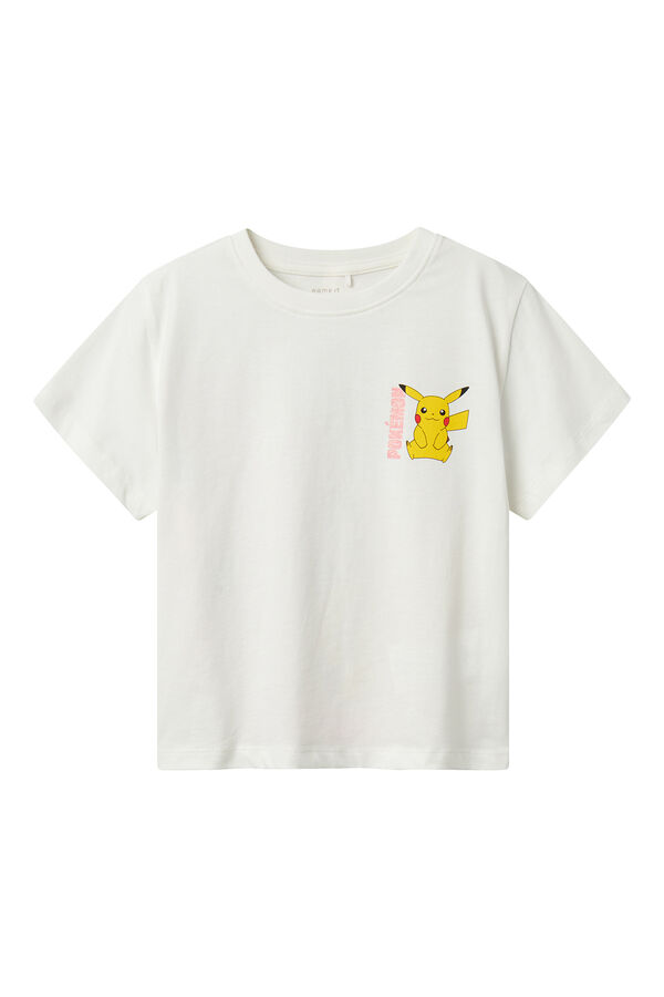 Name it Camiseta feminina do Pikachu branco