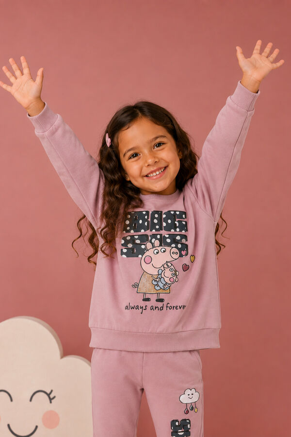 Name It Peppa Pig sweatshirt pink