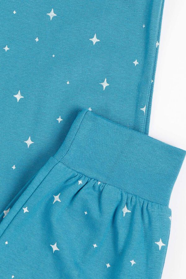 Mr. Wonderful Pijama manga larga ni&ntilde;a - Deslumbras Mr Wonderful azul