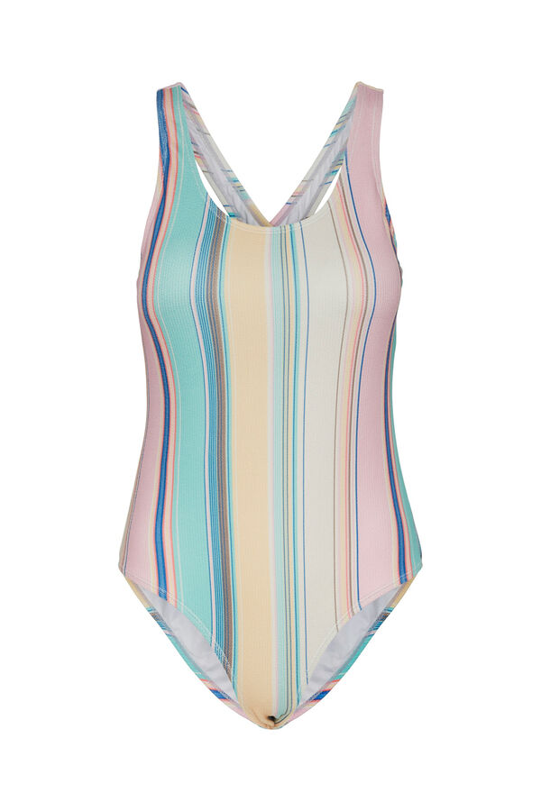 Womensecret Women's one-piece swimsuit with straps. barna