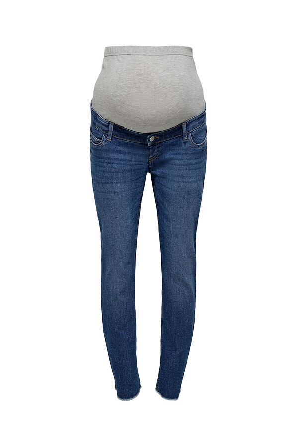 Only Maternity Skinny maternity jeans bleu