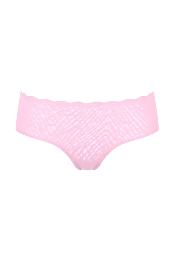 Sloggi Braga cl&aacute;sica cadera encaje invisible rosa