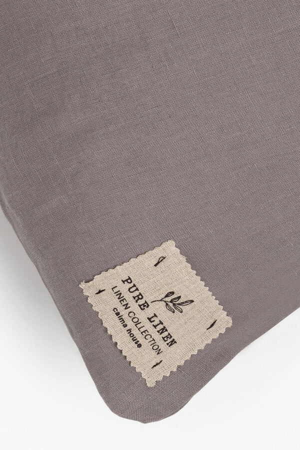 Womensecret Dark grey Lino 45 x 45 cushion cover Siva