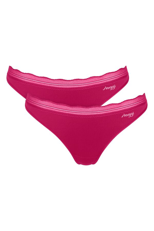 Sloggi Sloggi thong panty pink