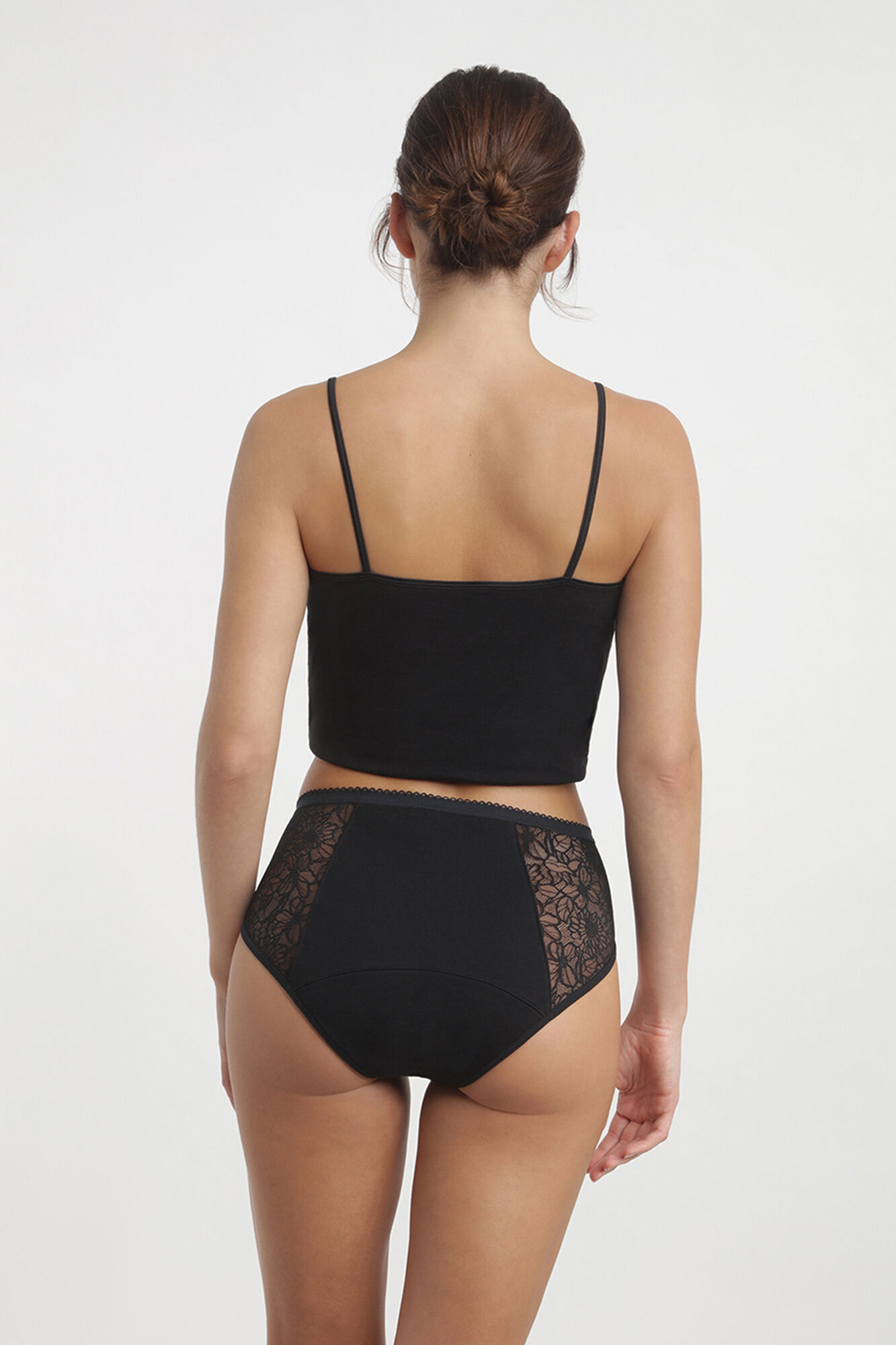 DIM Boxer menstrual de encaje flujo abundante DIM 