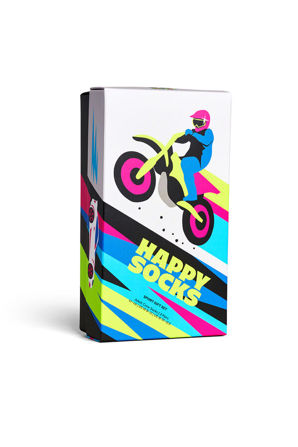 Happy Socks Pack de 3 calcetines de deportes  multicolor