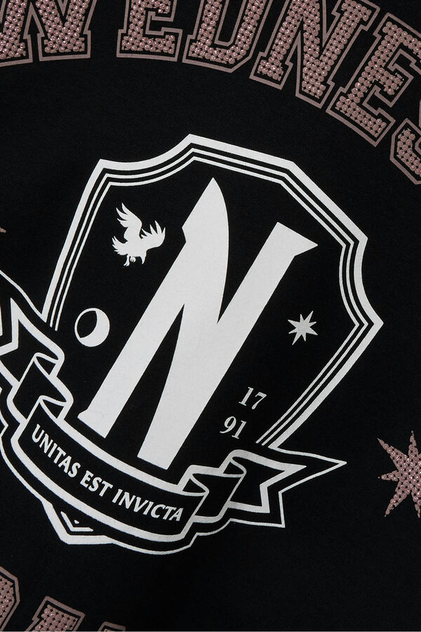 Name it Wednesday girl's sweatshirt  black