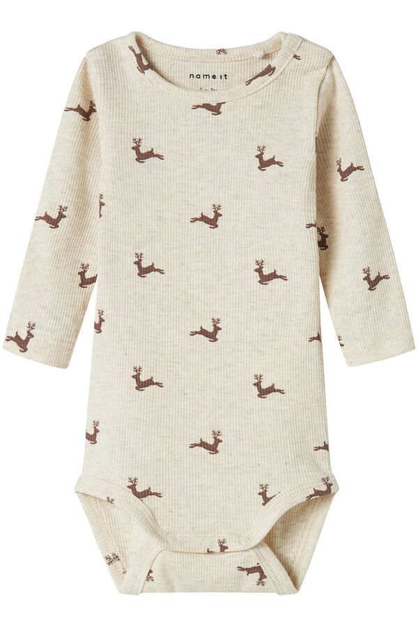Name it Body navide&ntilde;o de beb&eacute; beige
