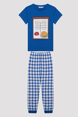 Womensecret Boy The Menu Pajama Set rávasalt mintás