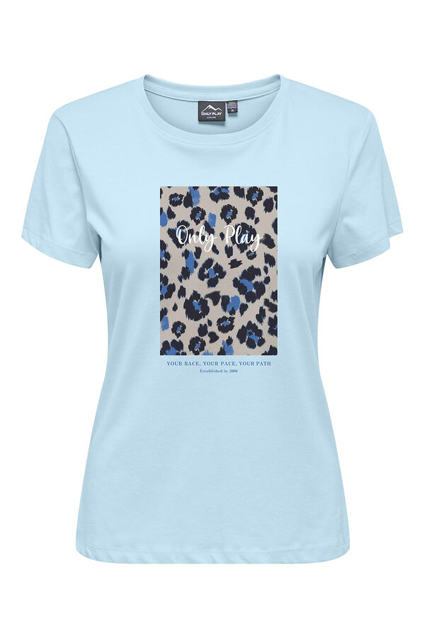 Only Play Cotton basic T-shirt blue