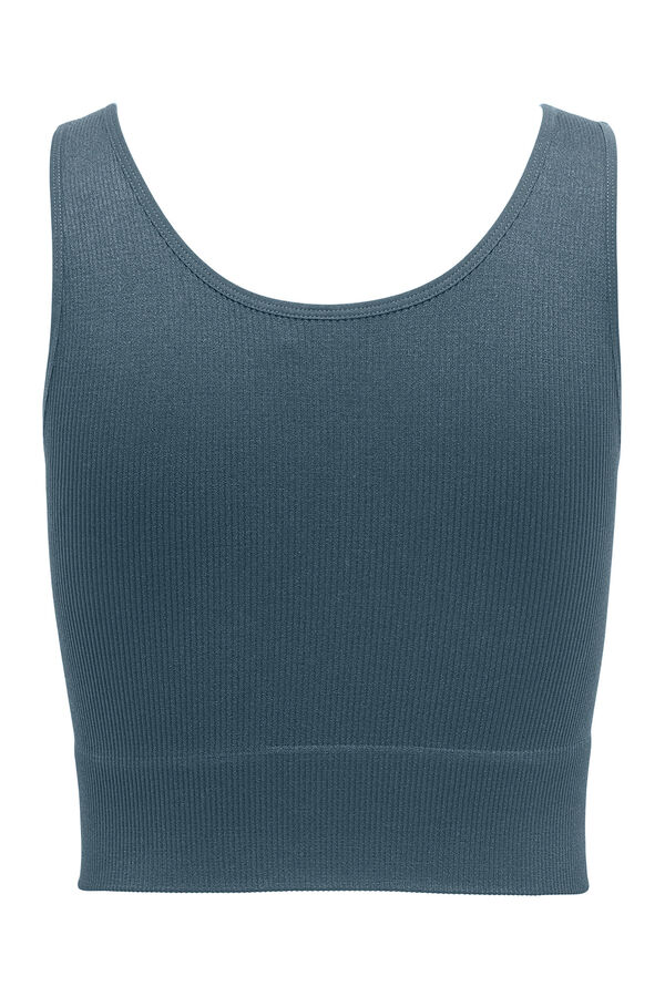 Only Play Sujetador deportivo Seamless tirantes. azul