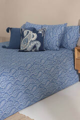 Womensecret Paisley cotton sheet. For a 135-140 cm bed. white