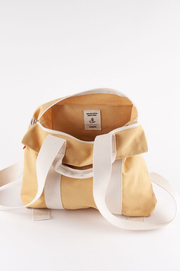 Victoria Mochila lona eco estampado