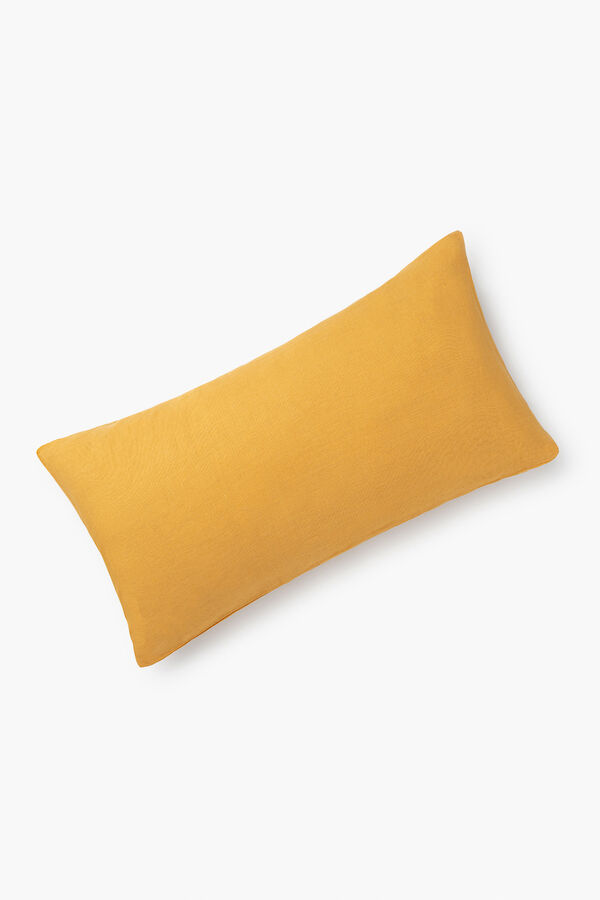 Womensecret Capa de almofada Linho 30x60 Amarela amarelo