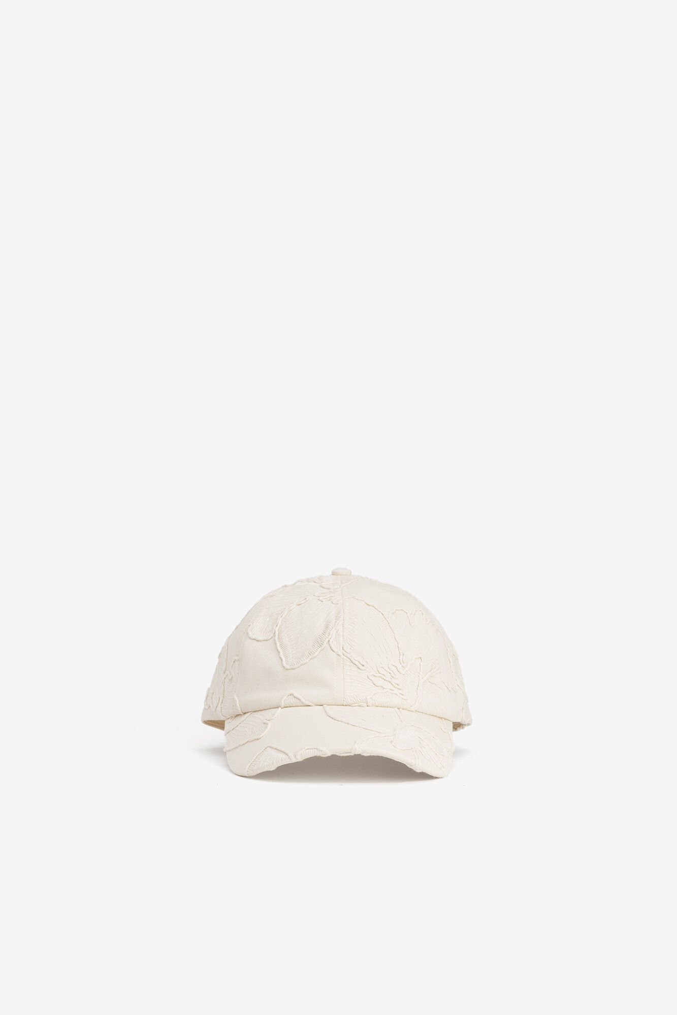 Vilanova Gorra con bordado floral