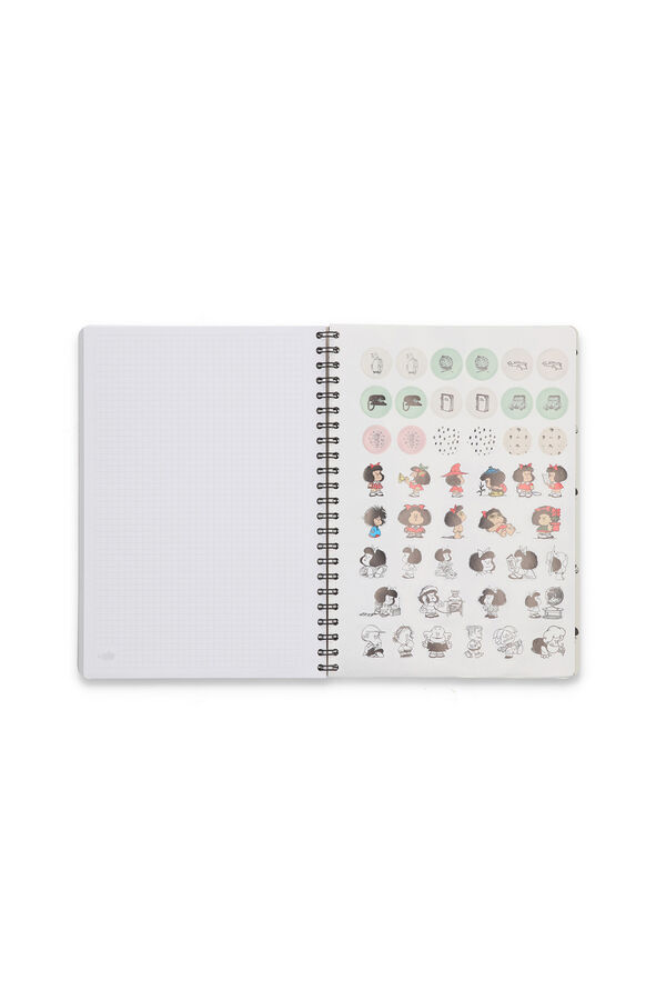 Mr. Wonderful Libreta A4 - Mafalda estampado