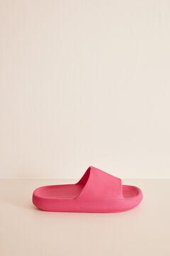 Womensecret Pink eva rubber sandals pink