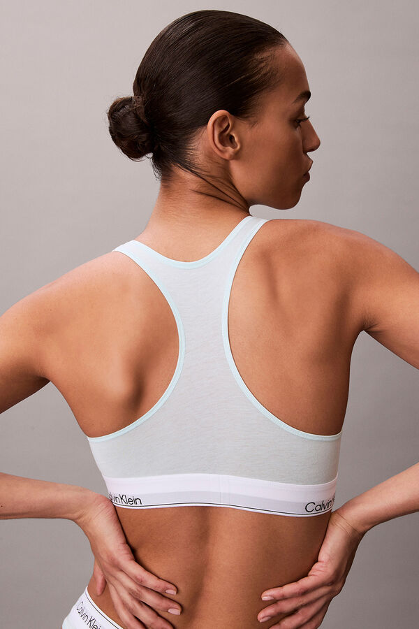 Calvin Klein Sujetador bralette logo azul