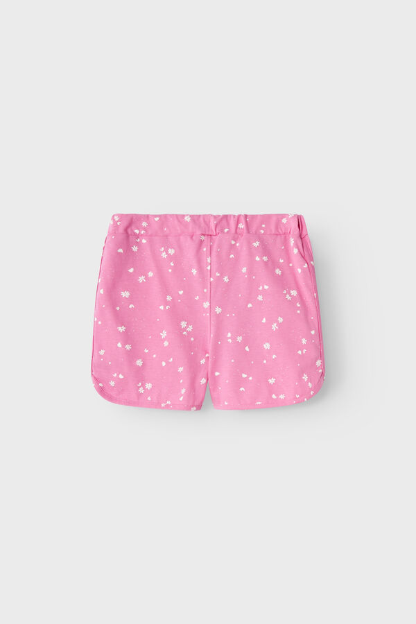Womensecret Girls' cotton shorts pink