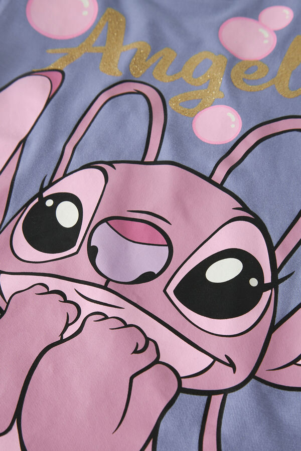 Name it Stitch long sleeve girl's T-shirt pink