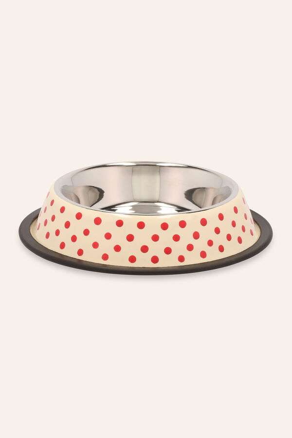 Calma House Plato para perro Lola 20x20x4 Rojo red