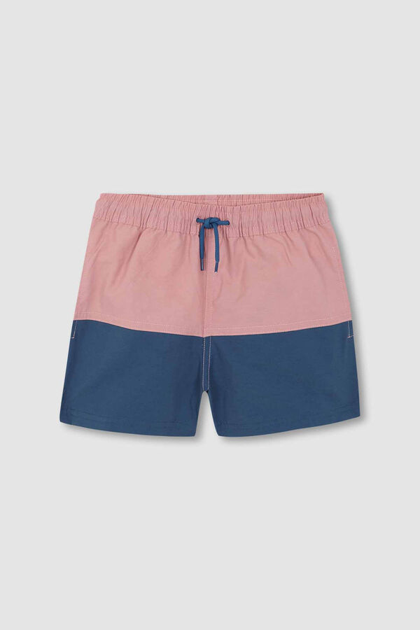 Womensecret Pink contrasts swim shorts pink