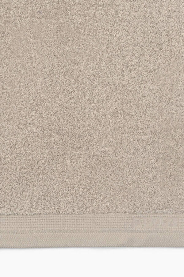Womensecret Handtuch ägyptische Frottee-Baumwolle 70 x 140 cm. Braun