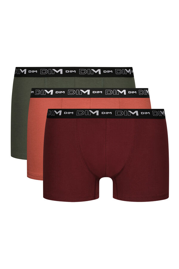 DIM Pack 3 b&oacute;xers algod&oacute;n estampado