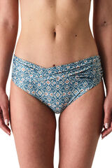 Penti Beatriz Twist Bikini Bottom  printed