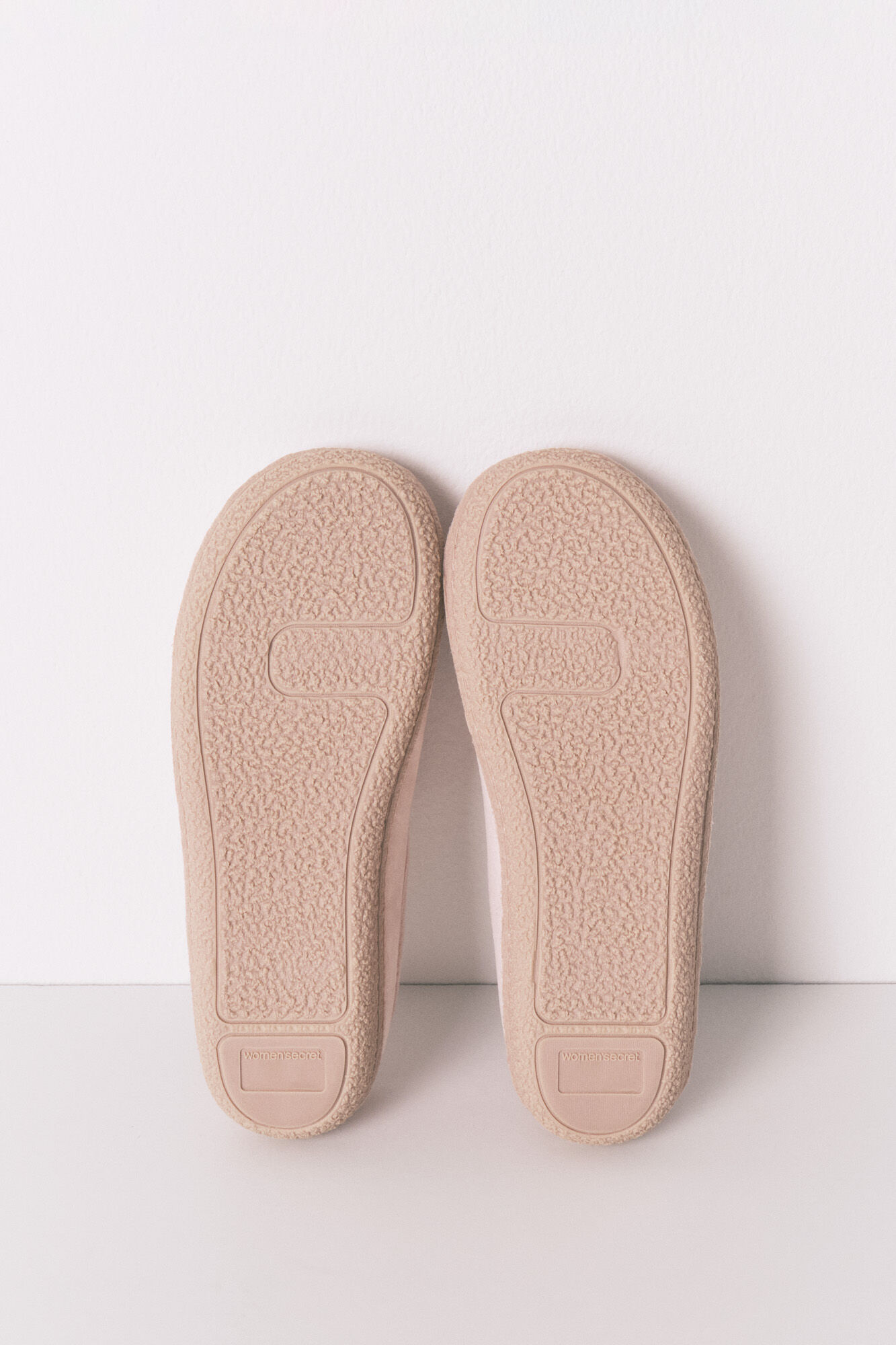 Women'secret Zapatillas casa velour rosa