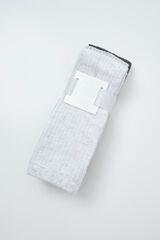 Women'secret Grey lurex 3-pack long socks grey