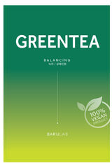 Womensecret Mascarilla vegana con extracto de té verde green