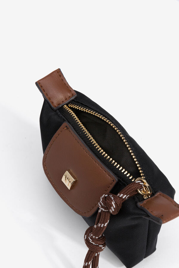 Vilanova Bolsita Combinada con Solapa negro