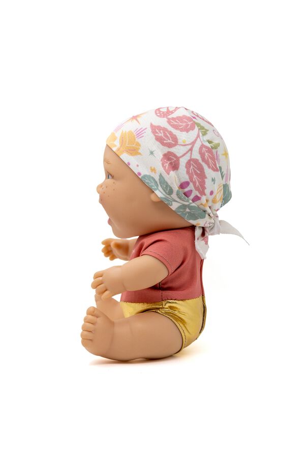 Baby Pelones Mu&ntilde;eco solidario Karol G blanco