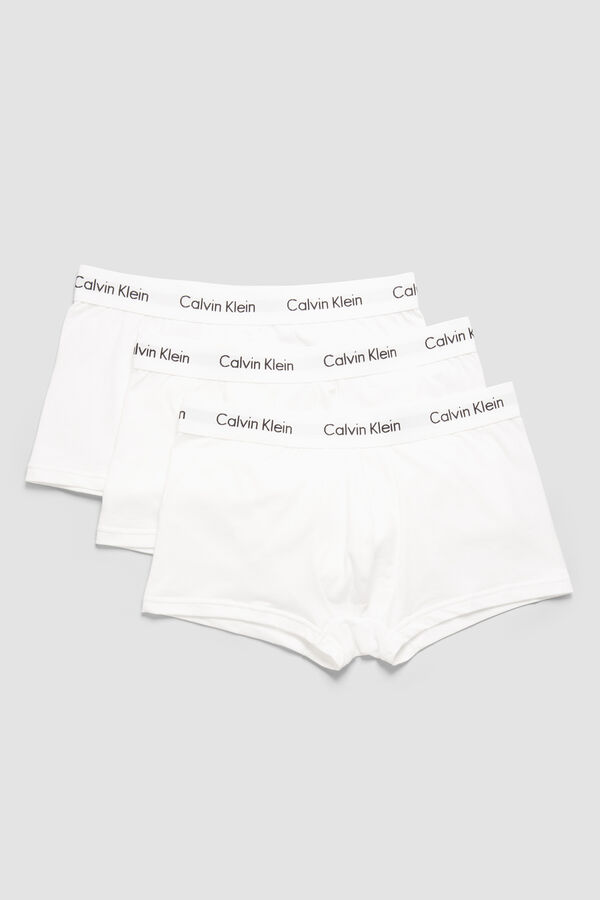 Womensecret Calvin Klein cotton boxers with waistband Weiß