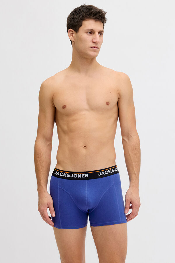 Jack & Jones Pack 3 boxers logo azul