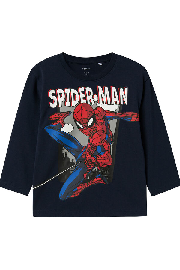 Name it Boy's Spiderman T-shirt blue