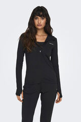 Only Play Ultraleichte Trainingsjacke Schwarz