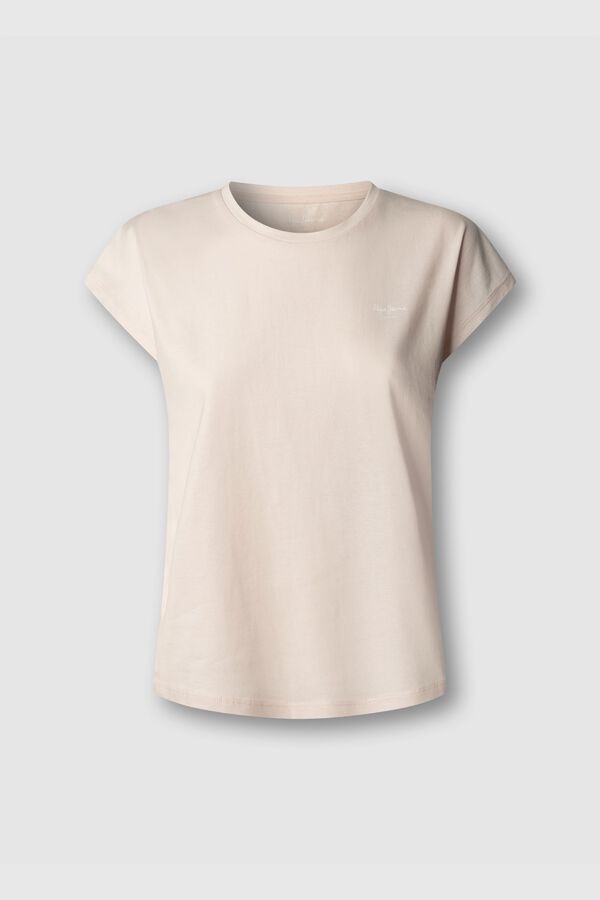 Pepe Jeans Camiseta manga corta cuello redondo rosa
