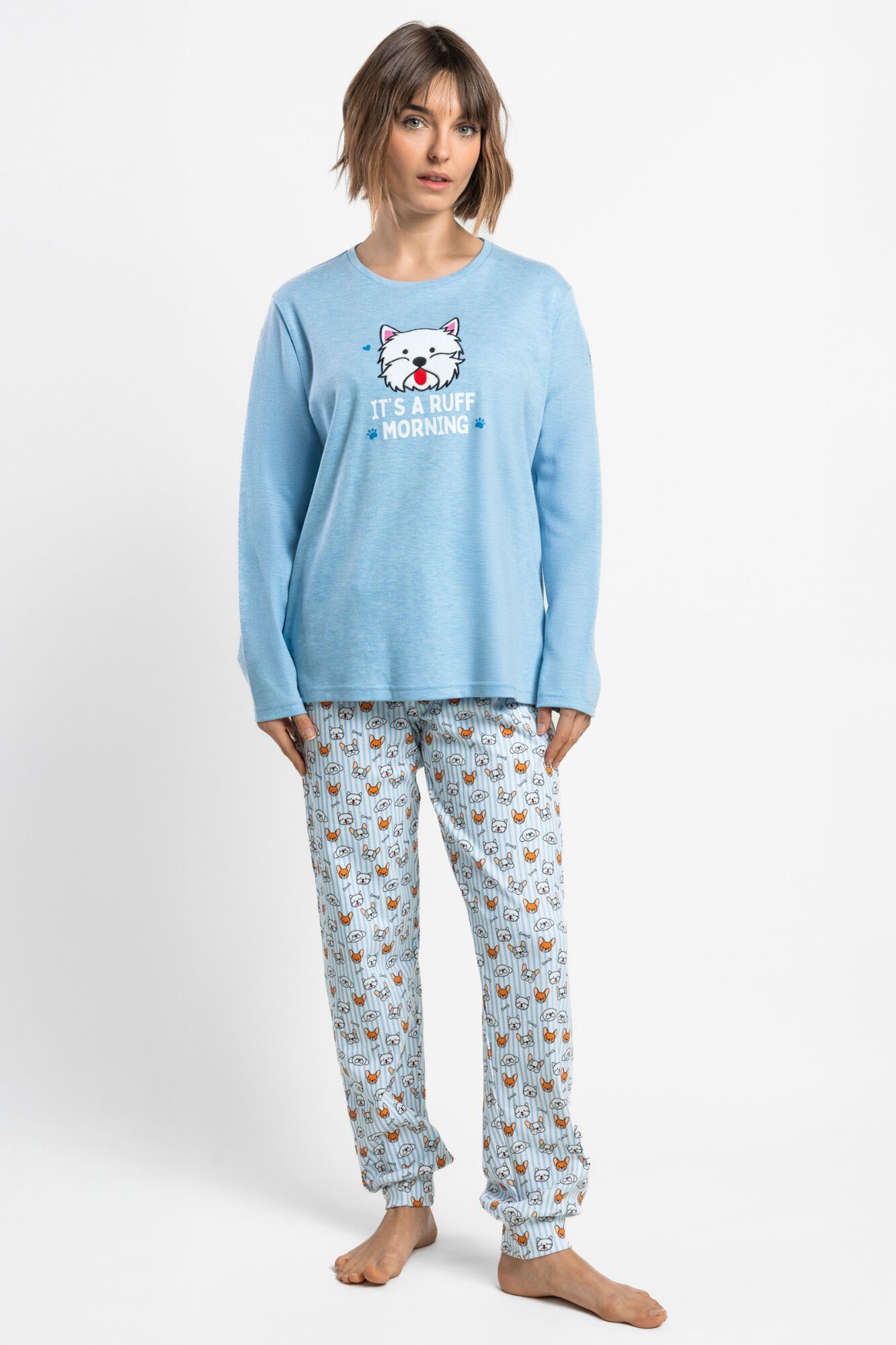 Admas Pijama Largo Ruff Morning 