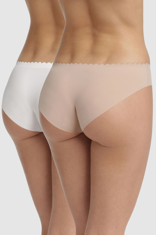 Womensecret 2-pack Body Touch Micro panties imprimé