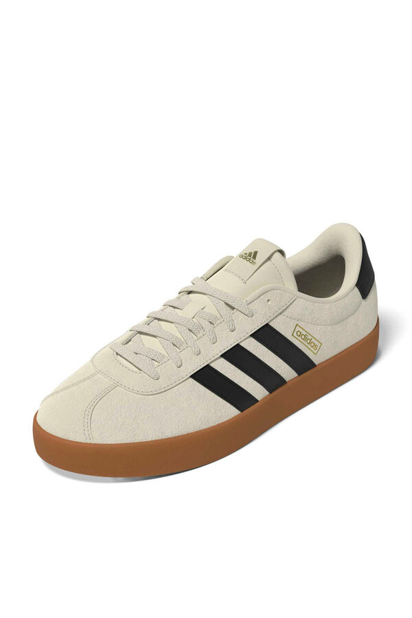 Adidas Zapatilla casual 3 bandas VL Court 3.0 beige