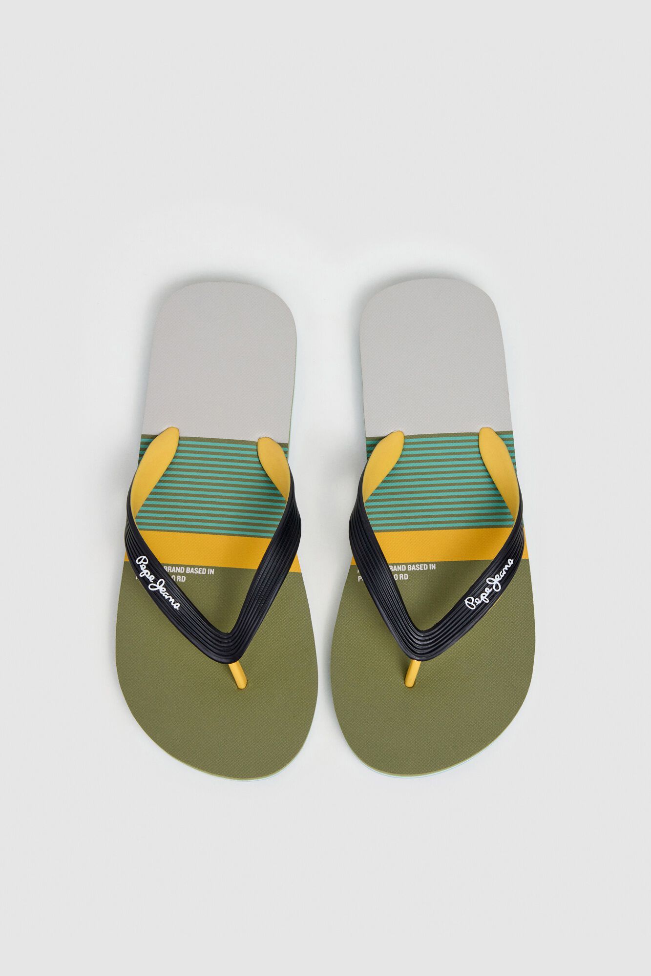 Pepe Jeans Chanclas rayas multicolor