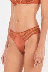 Gisela Lace Brazilian panty Print