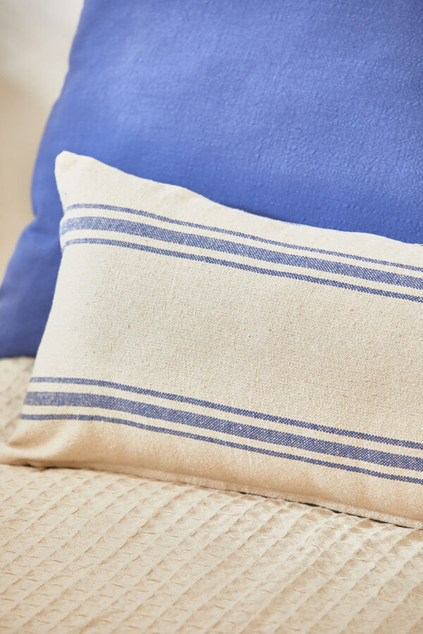 Womensecret Blue Bari woven stripe bedspread bleu