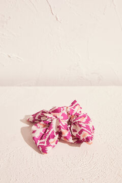 Womensecret Printed fabric scrunchie printed