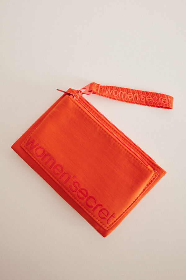 Womensecret Mali novčanik za sitan novac u narandžastoj boji Narandžasta